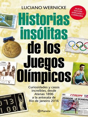 cover image of Historias insólitas de los juegos olímpicos